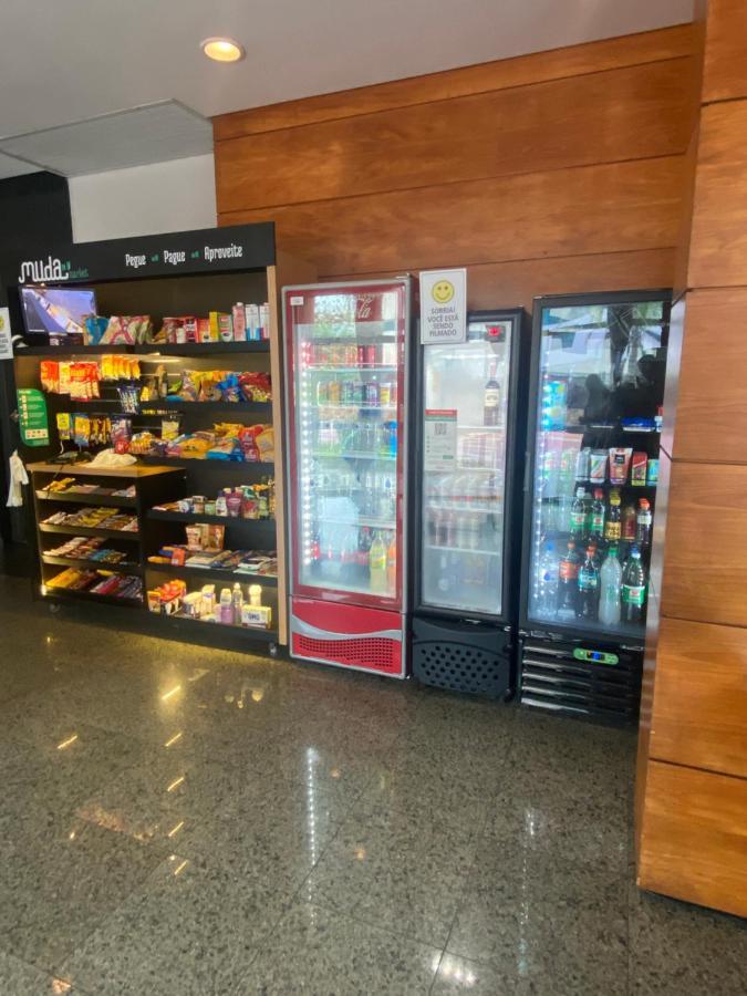 ריו דה ז'ניירו Flat Com Vista Panoramica -15- Na Barra Da Tijuca - Estacionamento Gratuito - Frigobar - Ar Condicionado - Piscina - Academia - Balsa Para Praia Gratis - Varanda - Vista Parcial Mar E Lagoa מראה חיצוני תמונה