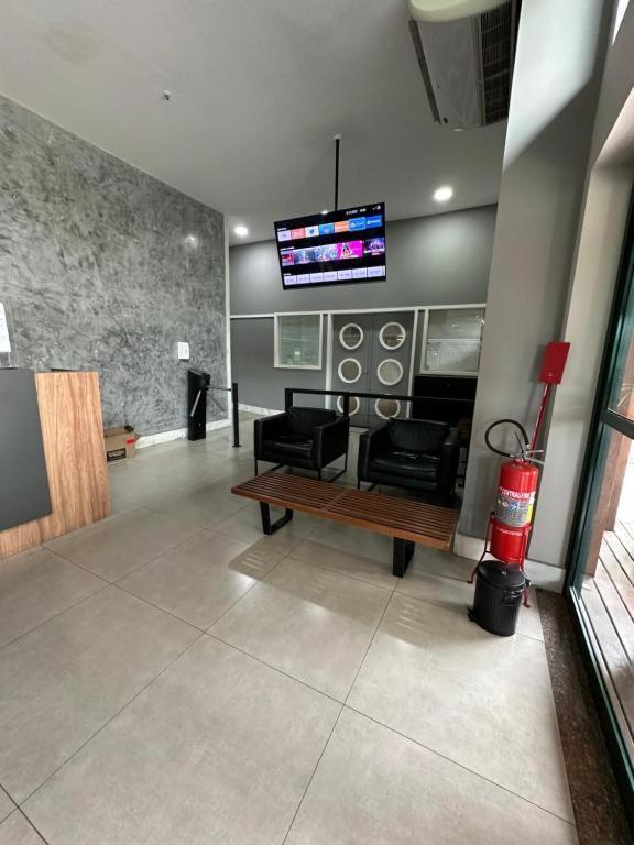 ריו דה ז'ניירו Flat Com Vista Panoramica -15- Na Barra Da Tijuca - Estacionamento Gratuito - Frigobar - Ar Condicionado - Piscina - Academia - Balsa Para Praia Gratis - Varanda - Vista Parcial Mar E Lagoa מראה חיצוני תמונה