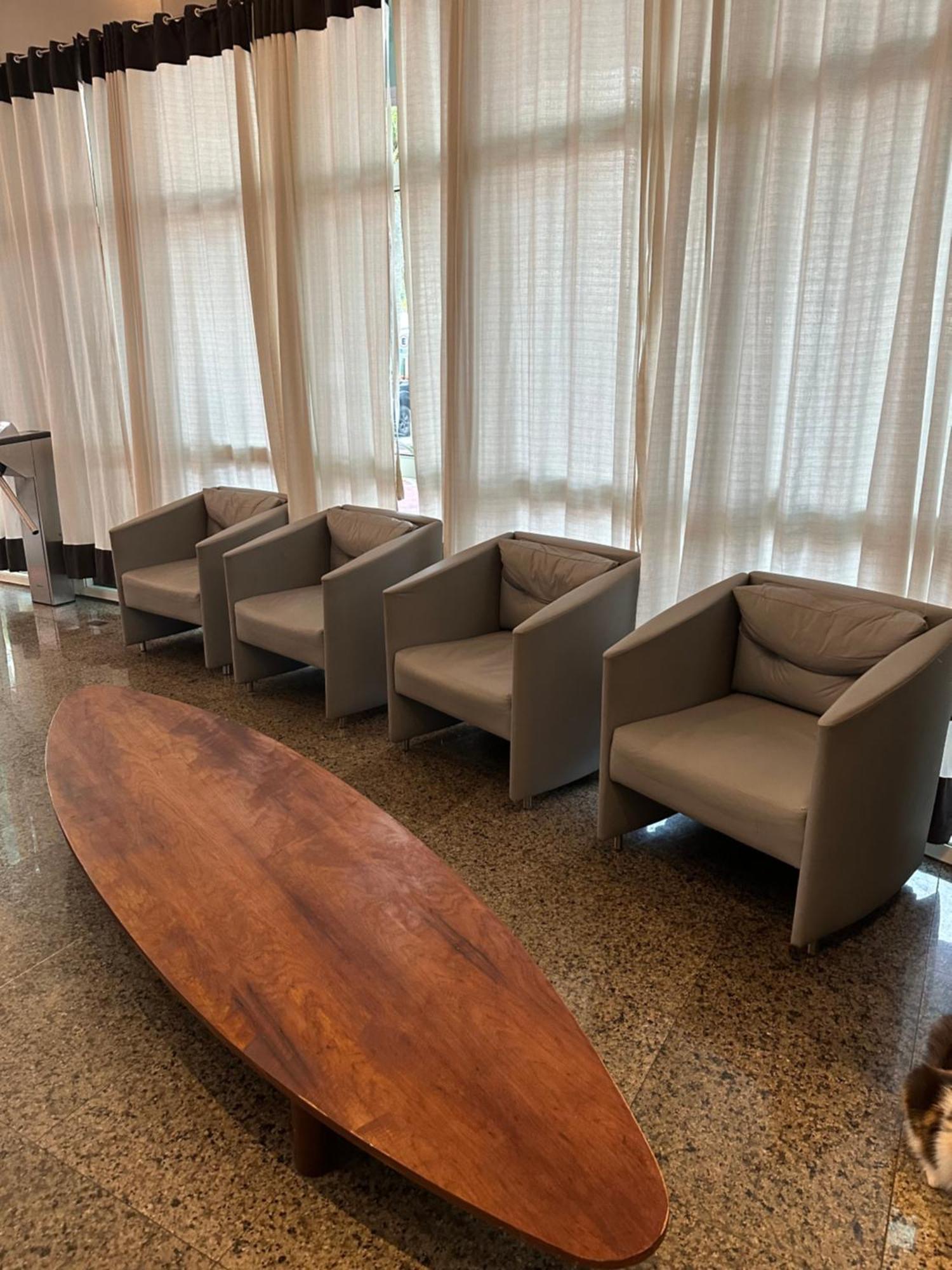 ריו דה ז'ניירו Flat Com Vista Panoramica -15- Na Barra Da Tijuca - Estacionamento Gratuito - Frigobar - Ar Condicionado - Piscina - Academia - Balsa Para Praia Gratis - Varanda - Vista Parcial Mar E Lagoa מראה חיצוני תמונה